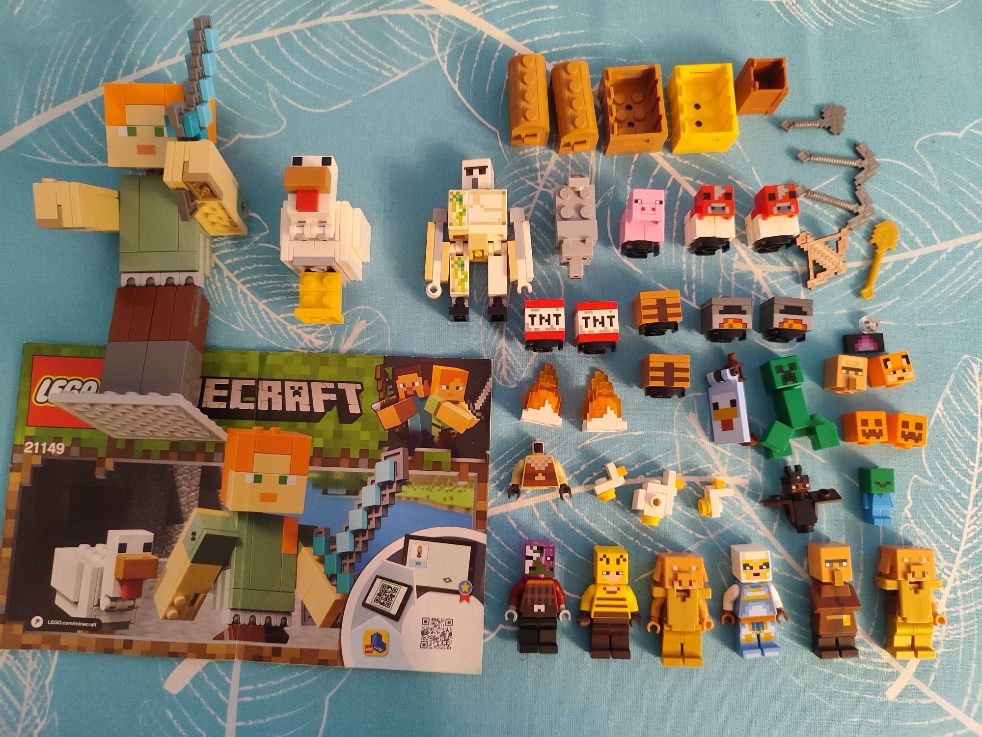 LEGO Minecraft figurk mix i zestaw 21149