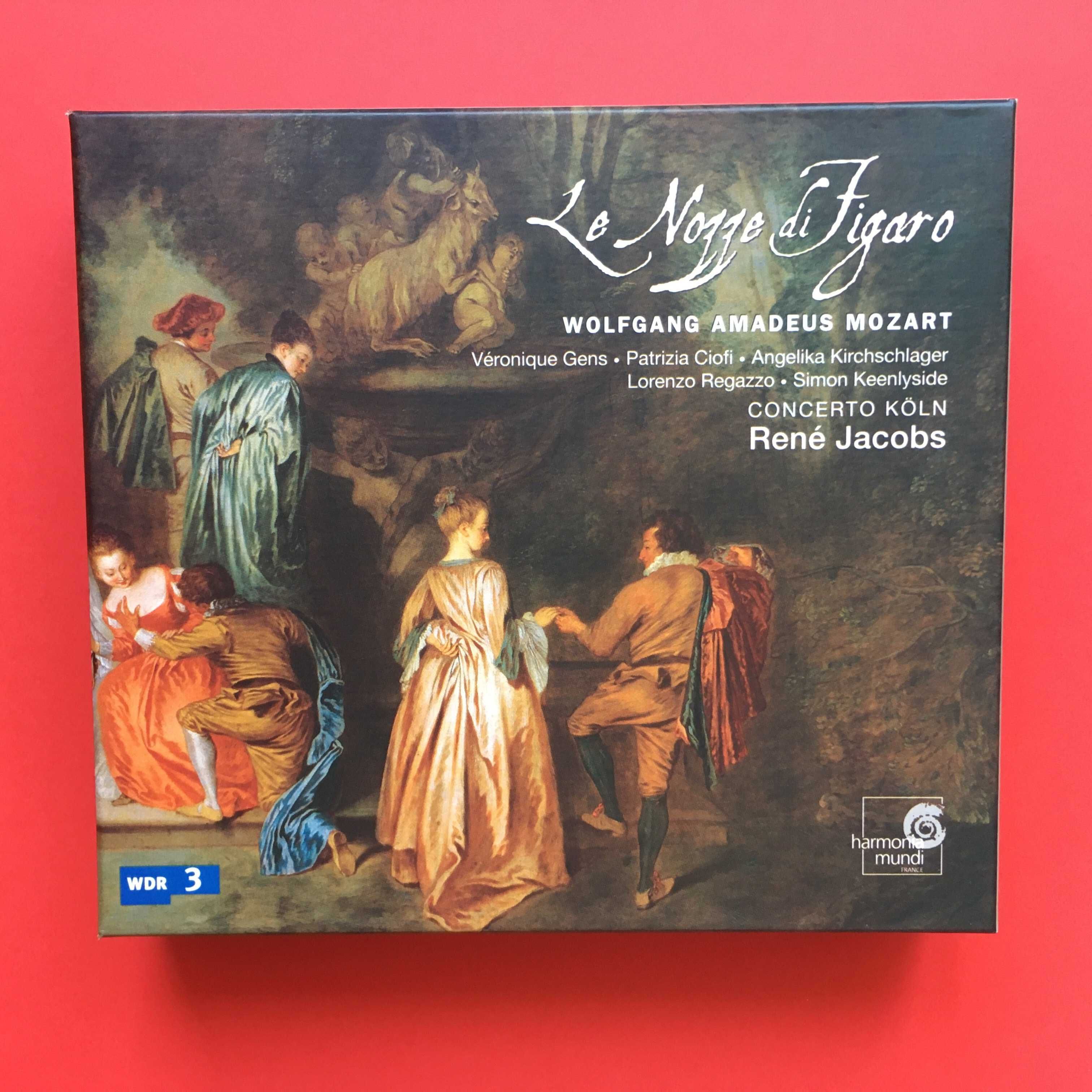 Mozart: Le Nozze di Figaro - Concerto Köln/Jacobs (Harmonia Mundi)
