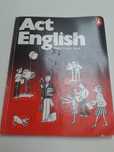 Livro 1978 de coleçao raro Act english peter watcyn jones