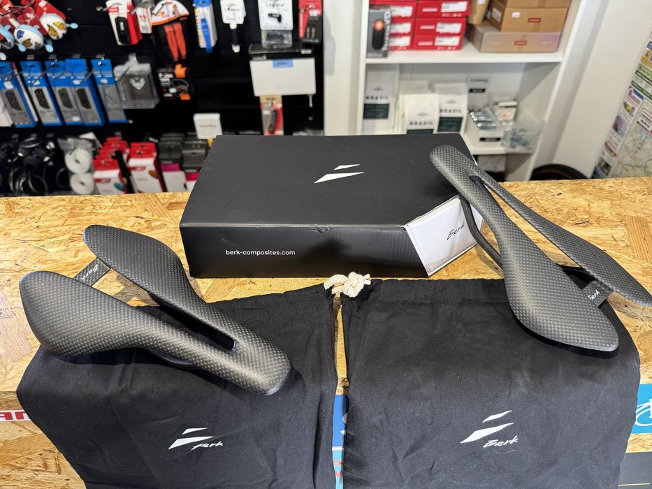 !PROMOCJA! TOP siodło/siodełko rowerowe berk PLOH 142mm 72g carbon