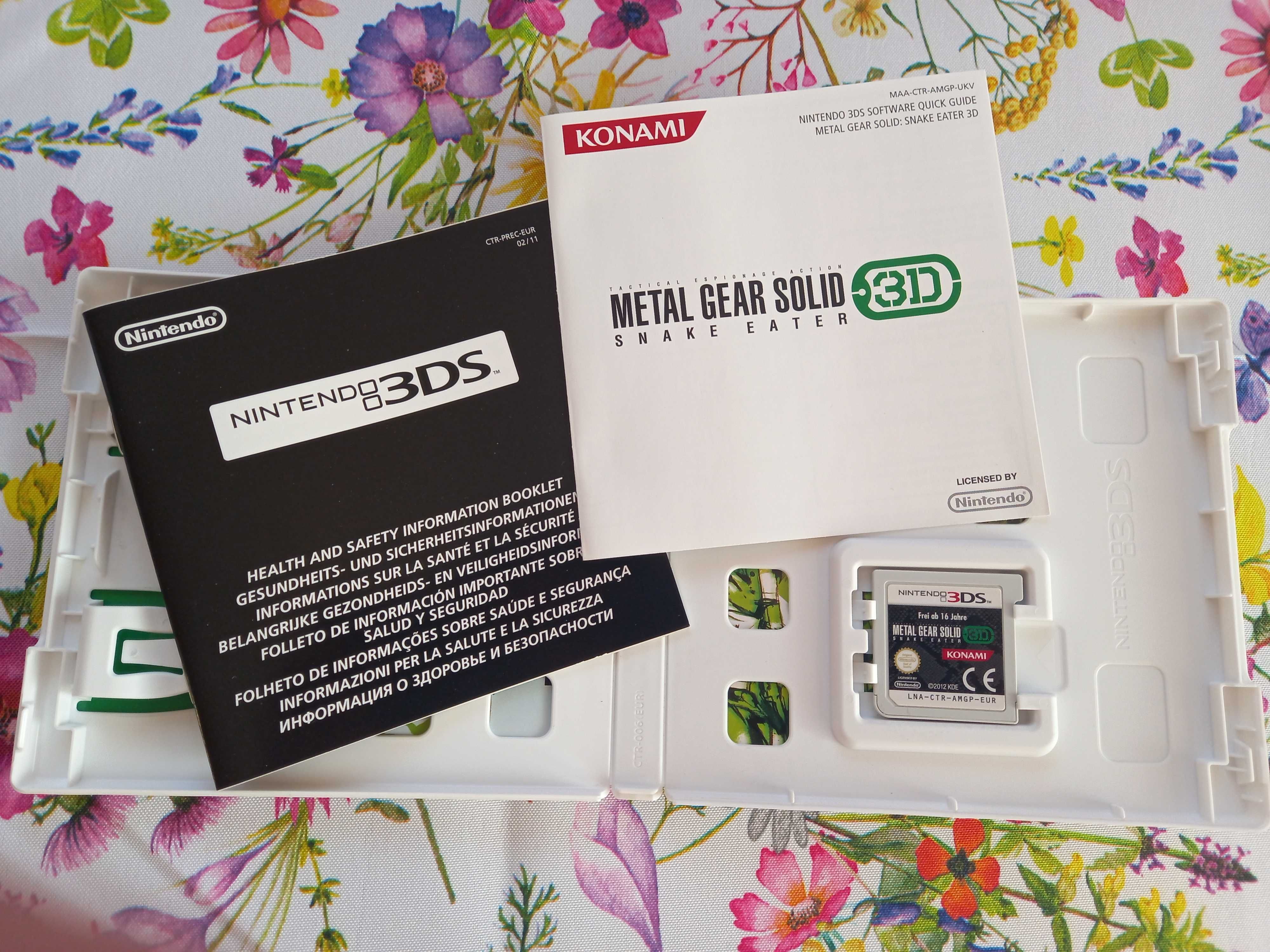 Metal Gear Solid 3D Snake Eater 3DS