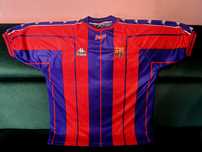Koszulka vintage Fc Barcelona 1997/1998