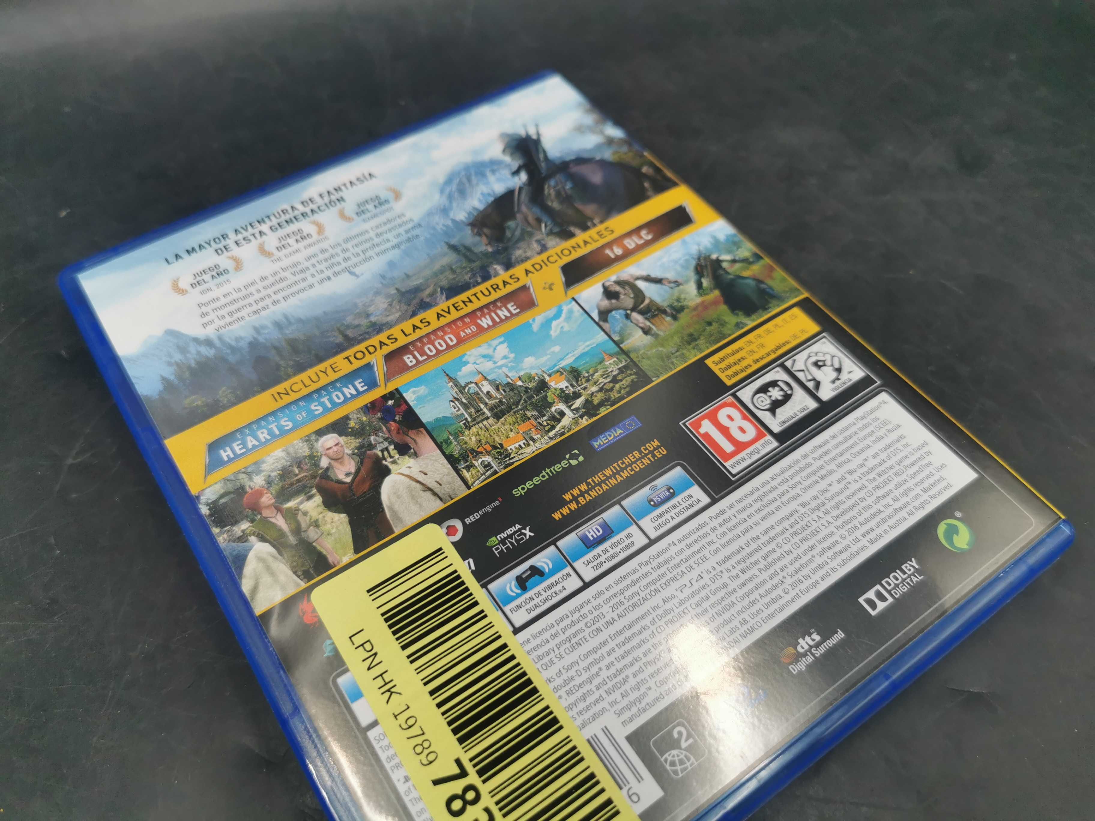Wiedźmin 3: Dziki Gon GOTY PS4 Gra Playstation 4