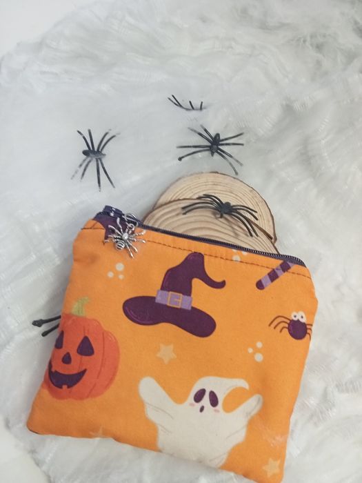 Porta Moedas Halloween - Artesanato