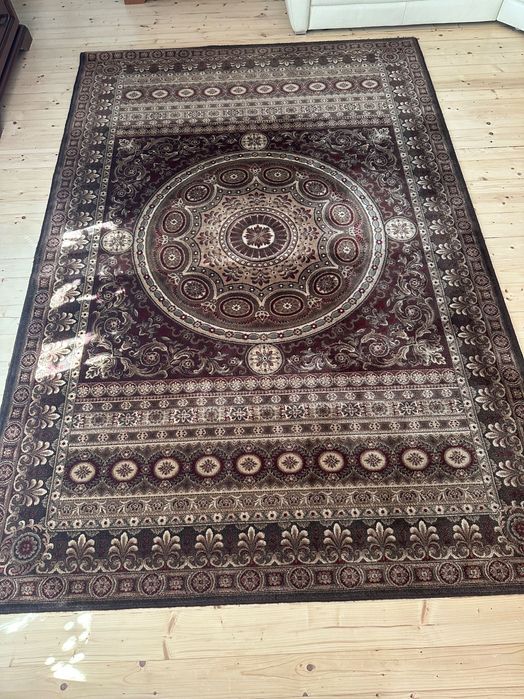 Duży dywan WEŁNIANY 200x300 cm – 100% Wełna, Zadbany, Okazja