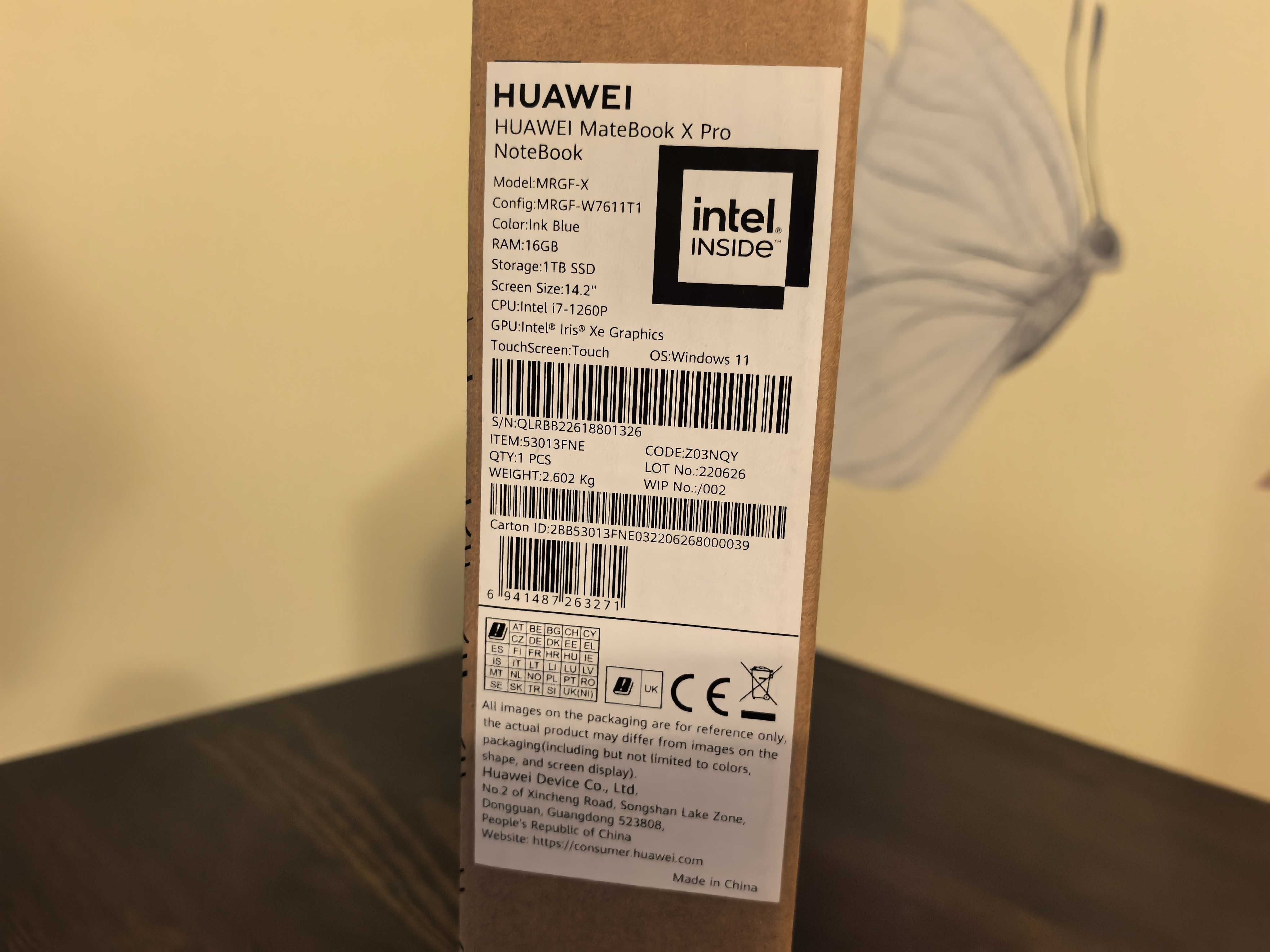 Huawei matebook x pro. Idealny stan.