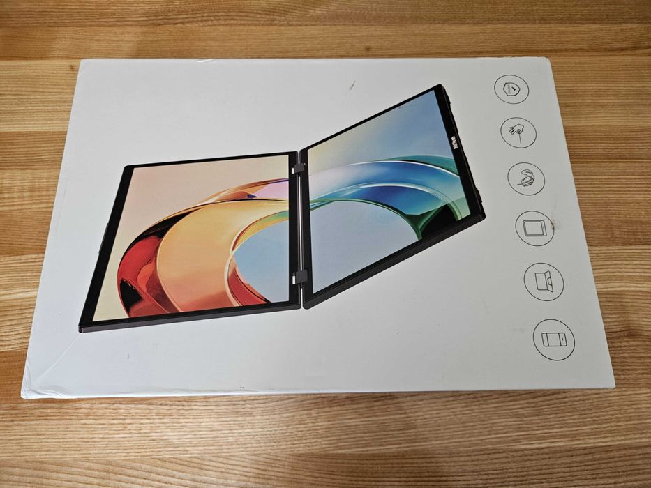 Портативный монитор HotYeah 15,6" с Двумя дисплеями FHD|IPS|USB C|HDMI