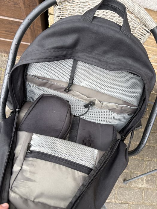 Plecak na laptop aparat akcesoria