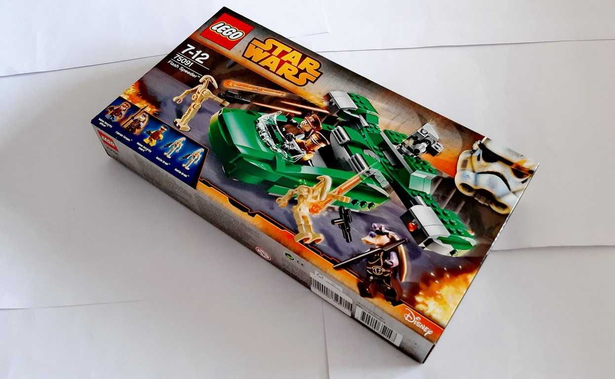 Lego Star Wars The Phantom Menace 75091 Flash Speeder selado