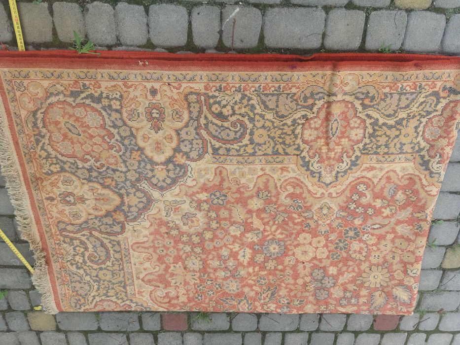 Килим вовняний вінтажний Іран 1977 року ручної роботи високої якості