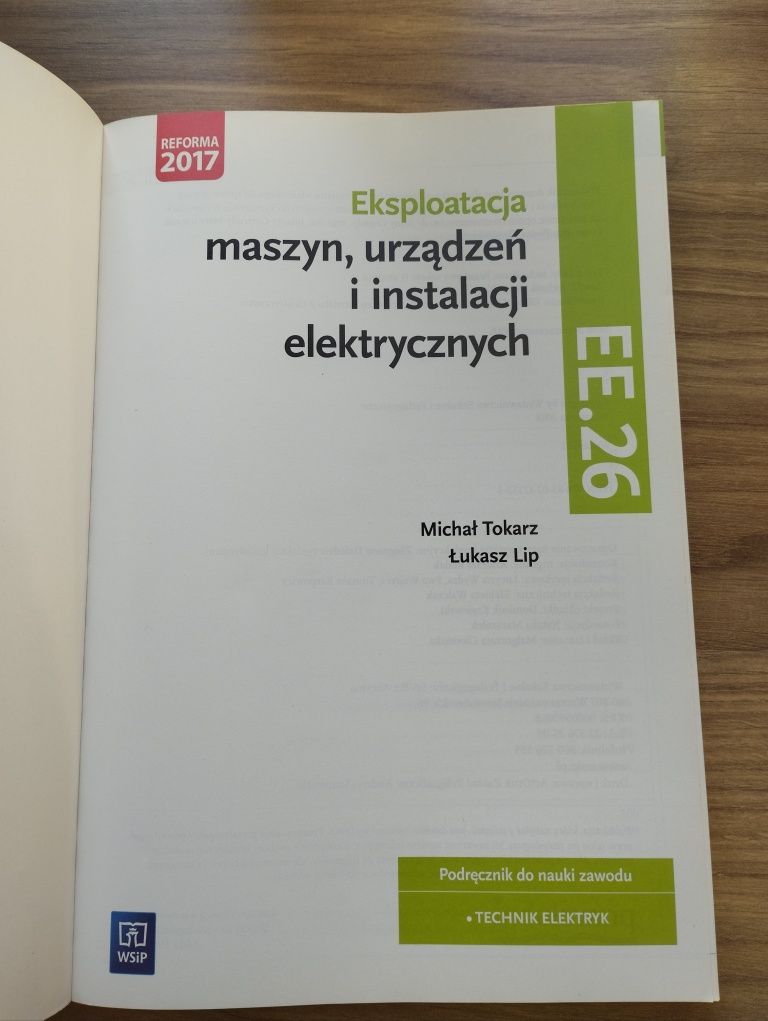 Podręcznik do nauki zawodu EE.26