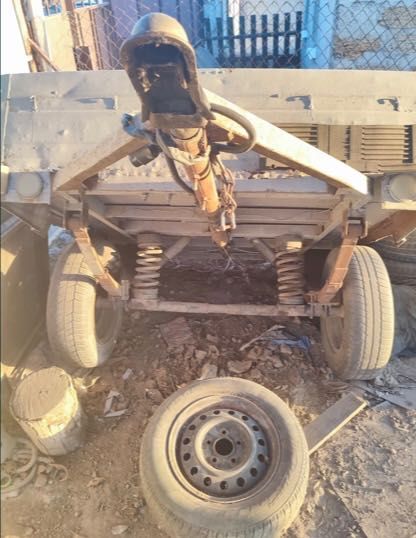 Прицеп крепкий 1500х1400х300 - КРЕПЫШ - возьмёт больше 1000кг