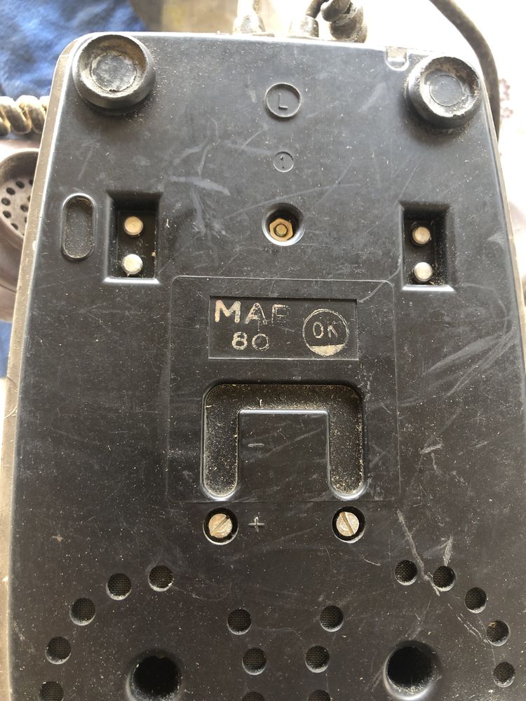 Telefone antigo nao dunciona