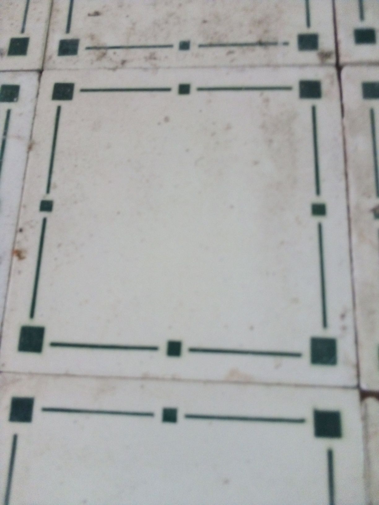 Alguns azulejos seculares.
