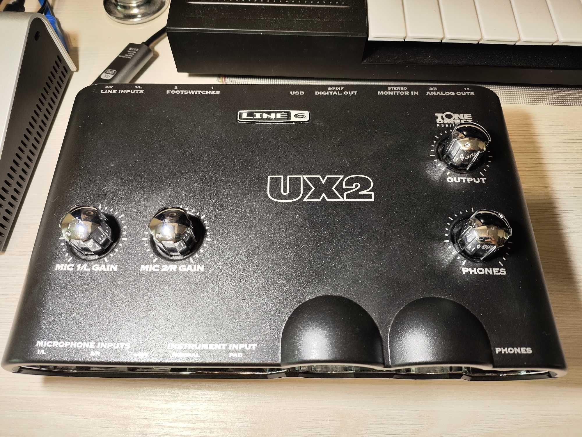 Звуковая карта Line 6 POD STUDIO UX2 (24 бит/96 кГц)