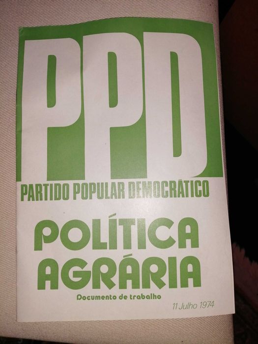 Panfletos/Publicações Políticas - PPD de 1974