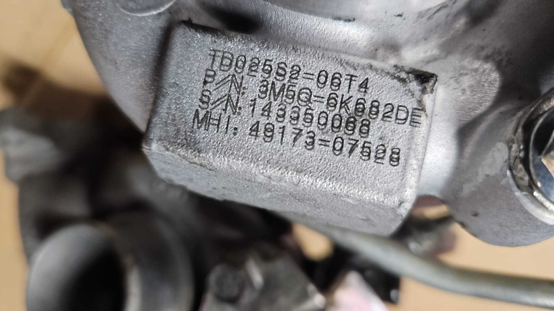 Turbina Ford Focus Mk2 1.6 TDCI 90km TD025S2-06T4 Siedlce