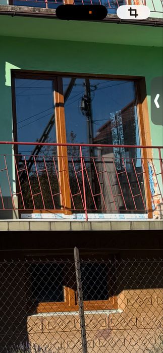 Okno balkonowe pcv veka 82 3szybowe