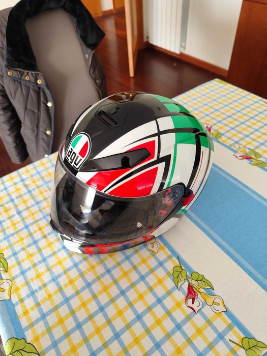 Capacete de moto agv k3