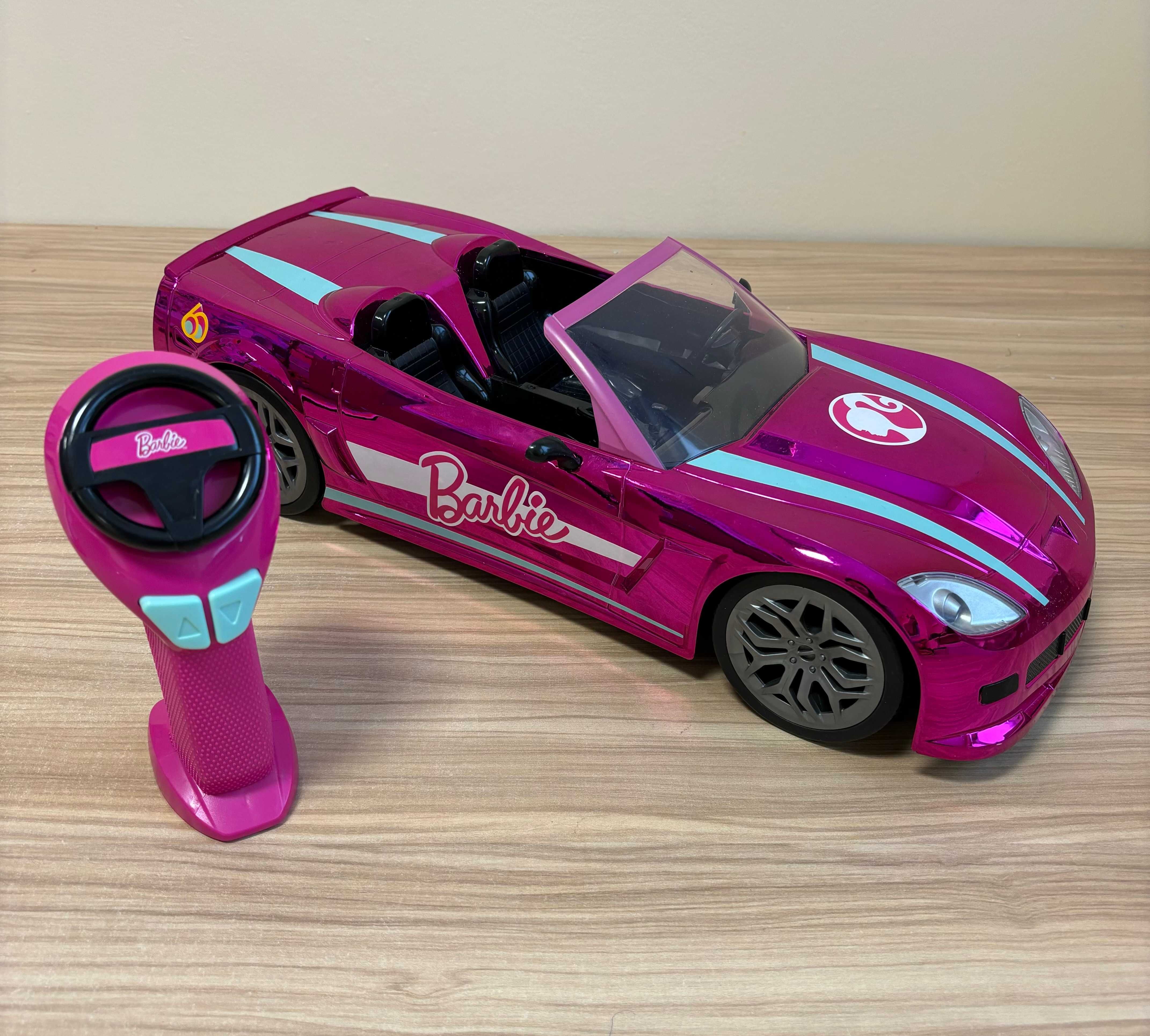 Barbie Różowy 63619 kabriolet duży samochód S1 NA PILOTA