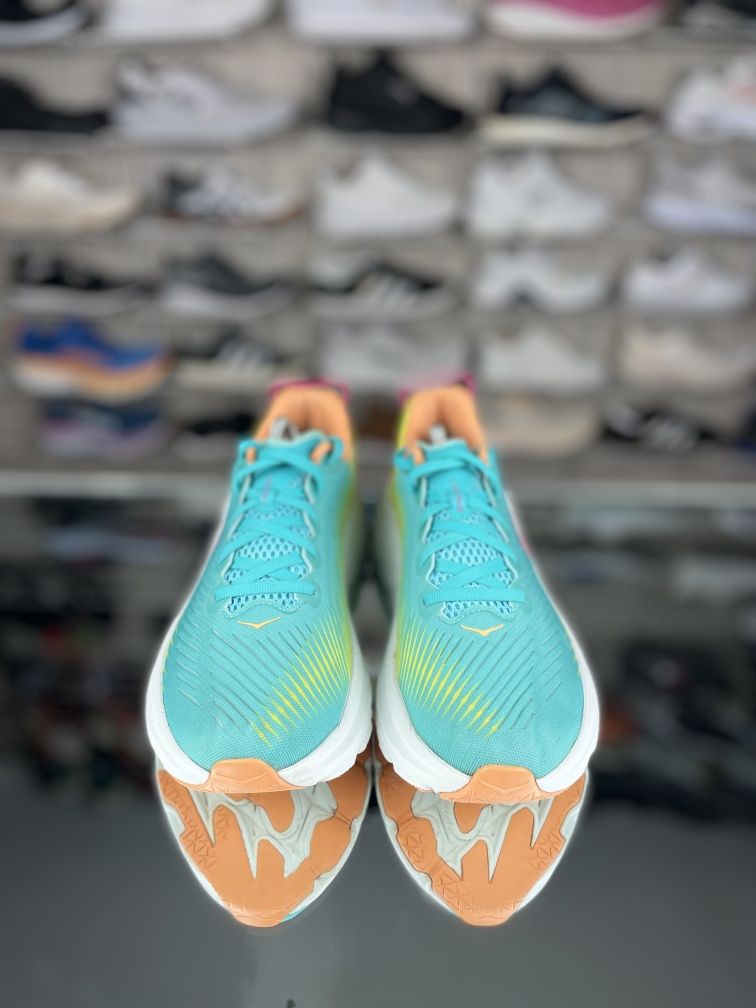 Кроссовки Hoka One One Rincon 3 Яркие Сетка Бег Отличное состояние