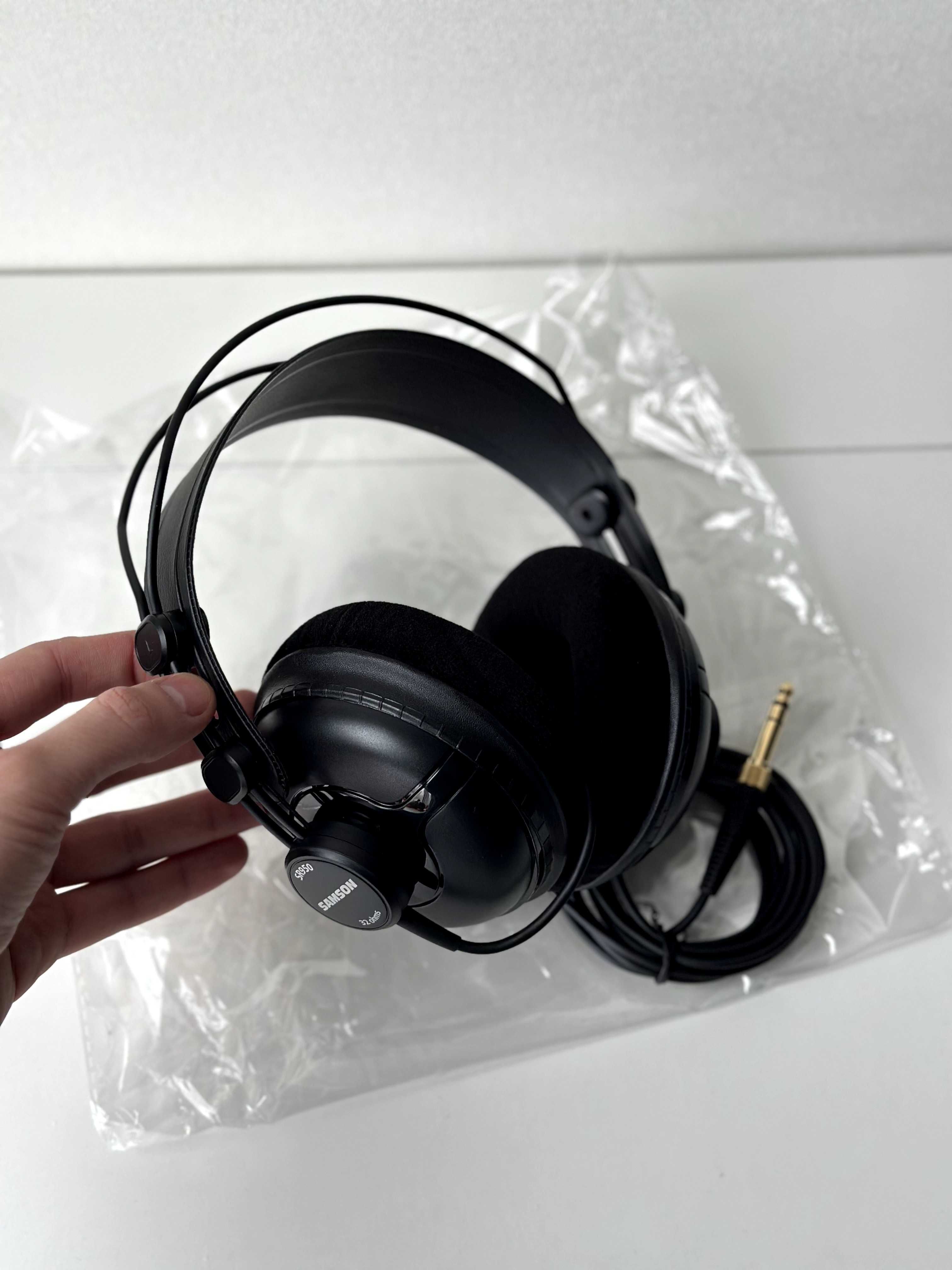 Студийные наушники Samson SR950 (качество звука гарантирую)