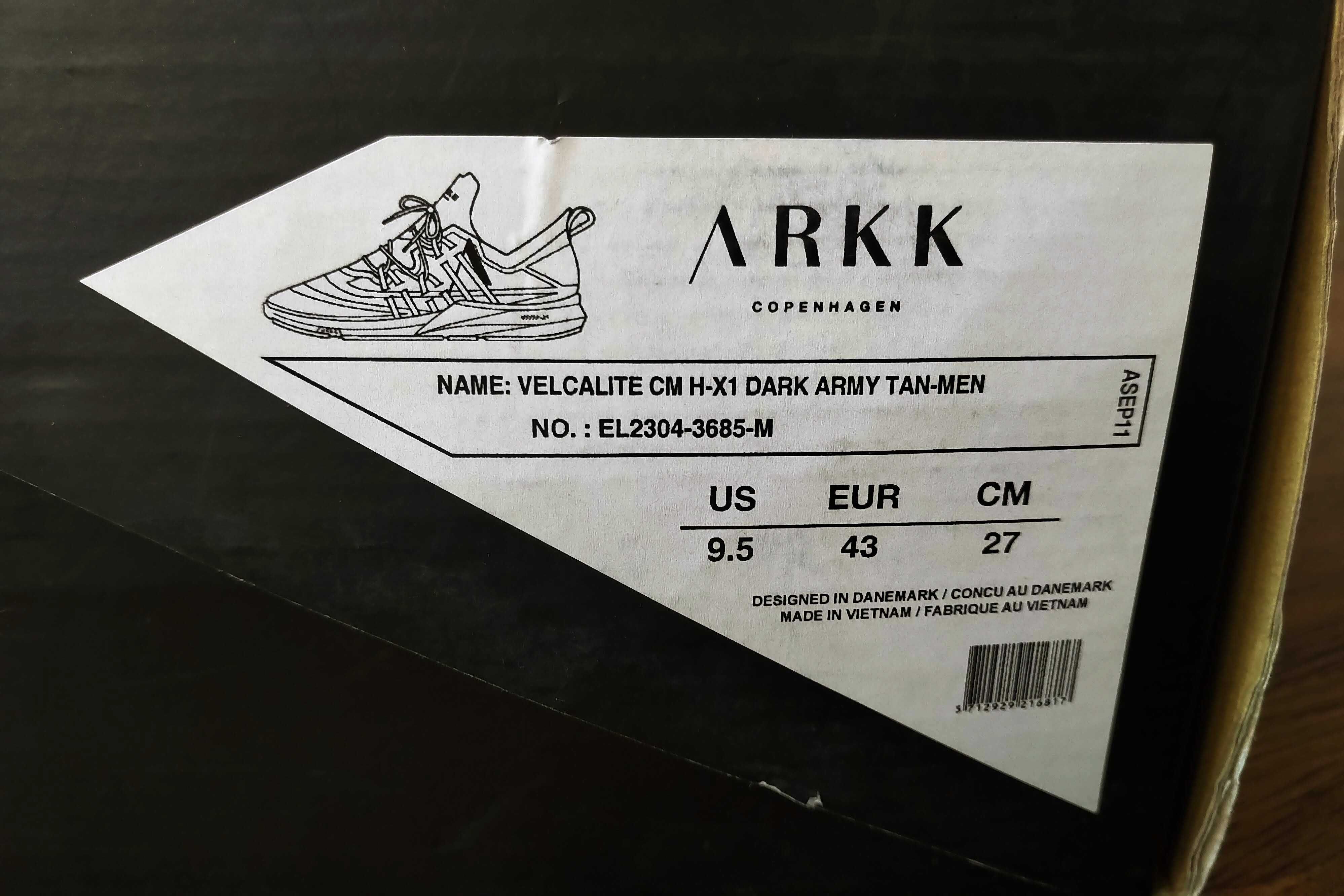 Nowe ARKK Copenhagen Velcalite h-x1 Waw