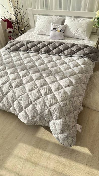 Акція! Чорна пʼятниця! Стильна зимова ковдра теплое зимнее одеяло