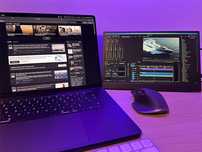 Monitor przenośny zewnętrzny 14" matowy Windows Mac USB C, miniHDMI