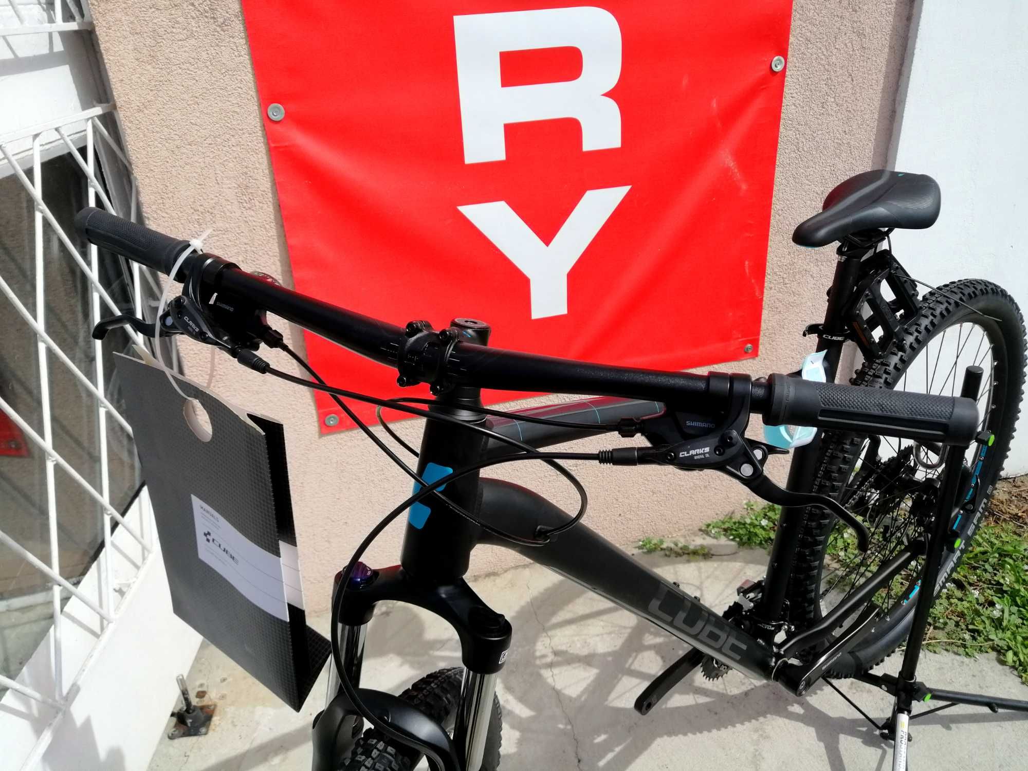 NOWY CUBE AIM RACE Roz. XL 22" Hydraulika Clarks *Koła 29* SR SUNTOUR!