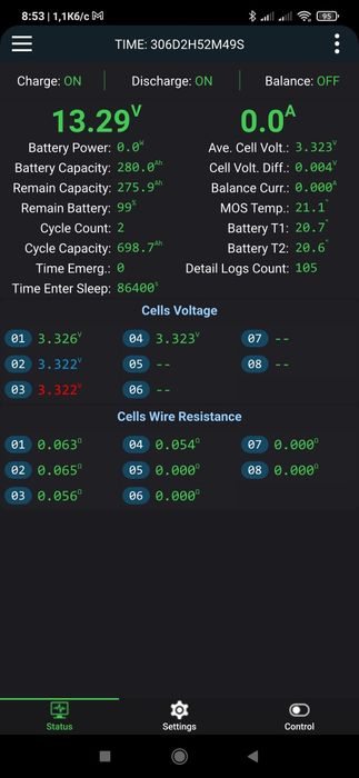 Збірка акумулятор Lifepo4 12В 280А, зарядна станція, інвертор