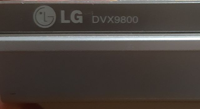 DVD LG DVX9800 sprzęt
