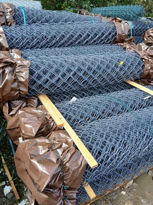 Ogrodzenie panelowe h 153cm + słupek 60x40x2000 +3 obejmy