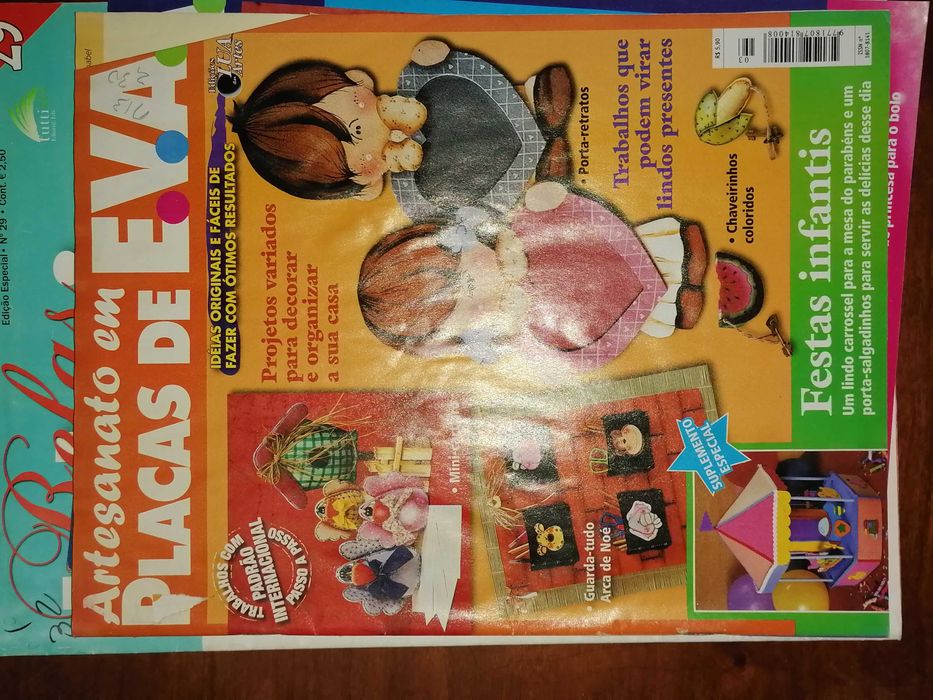 Livros e Revistas - Bricolage, artesanato, pintura