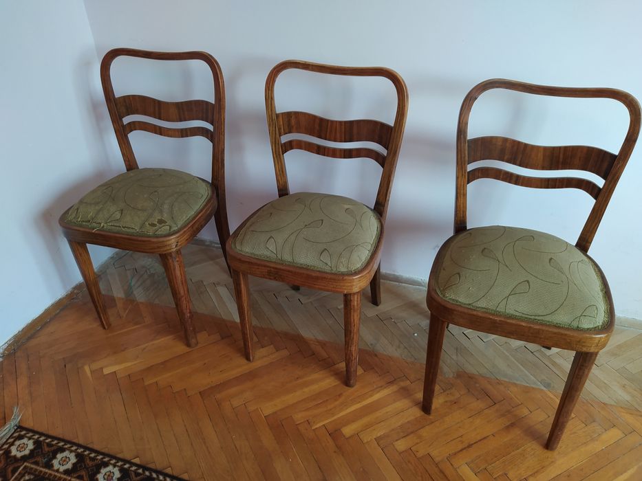 3 krzesła firmy Thonet [rezerwacja - Poznań]