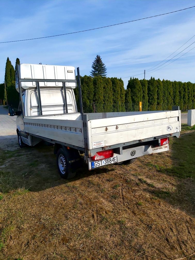 VW Crafter 2.5 TDI Long 4.3m. Kabina sypialnia  Niski przebieg