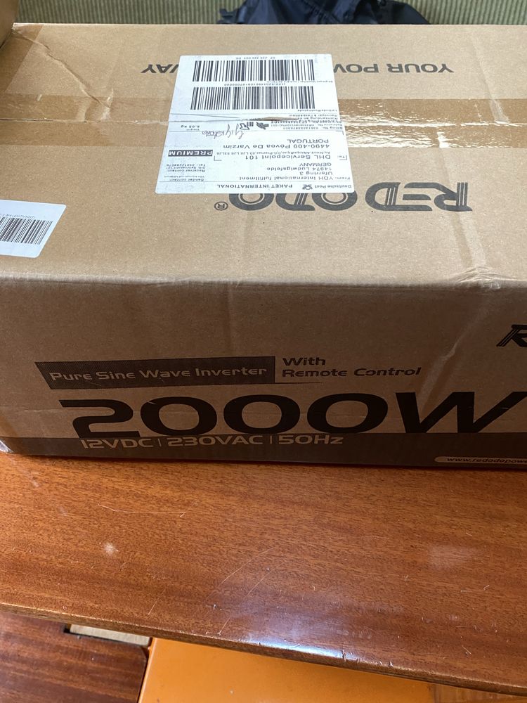 Inverter 2000A novo para veleiro o van