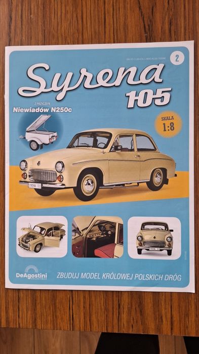 Syrena 105 DeAgostini 1:8 numer 2