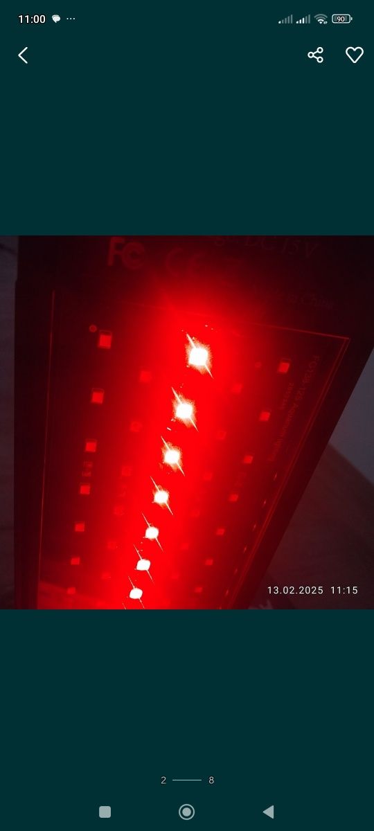 Lampa do akwarium 30cm 15V