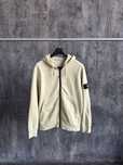 Кофта Stone Island Felpa Badge Cotton Zip Hoodie