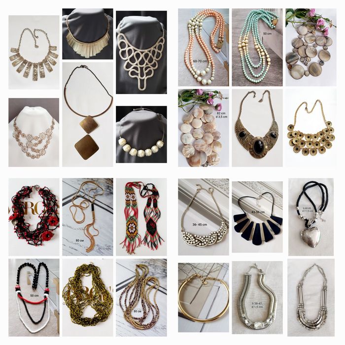 Намисто вінтаж буси вінтажні коллекційні кольє ожерельє