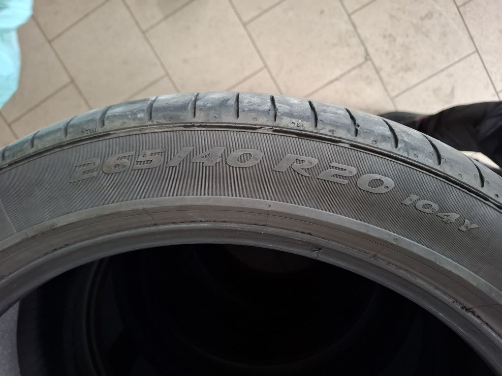 Opony Pirelli P ZERO 265/40/20 2024 rok letnie komplet