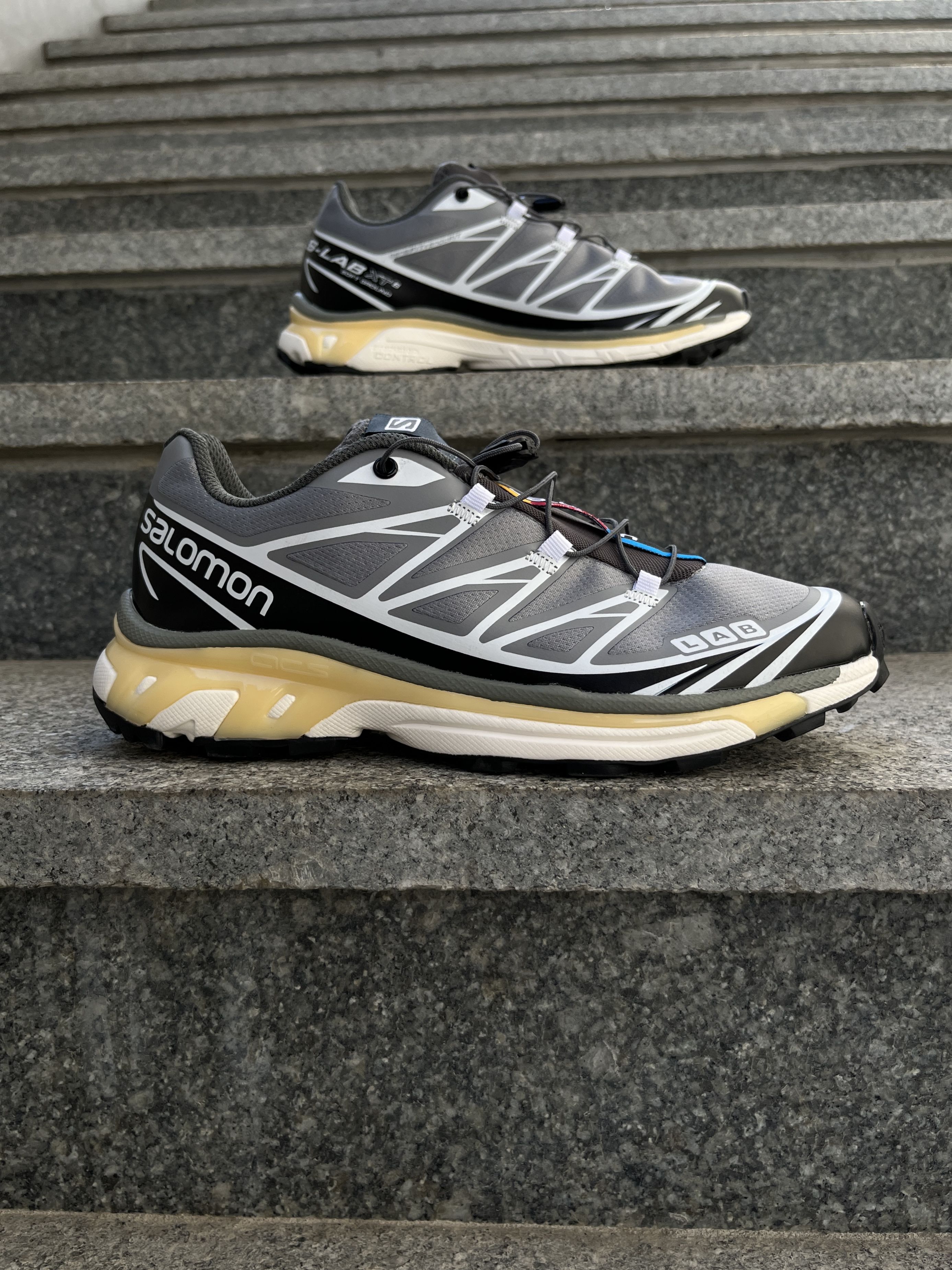 Salomon S/LAB XT-6 Silver/Black/White