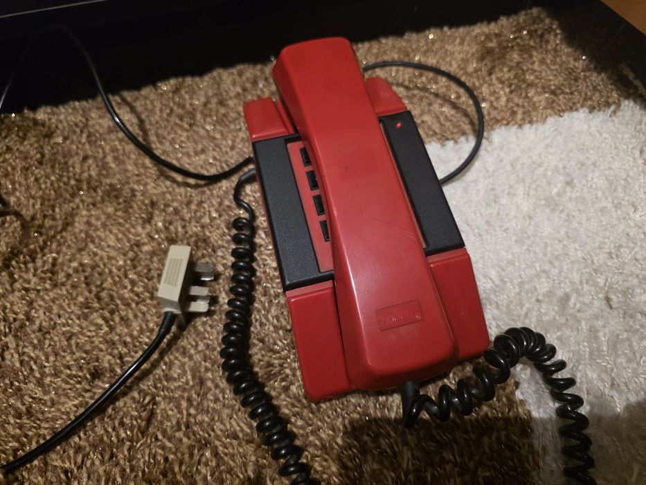 Telefon stacjonarny PRL Telkom RWT Bratek 1988 rok z klawiaturą