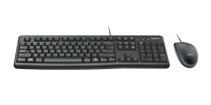 Комплект провідний Logitech MK120, клавиатура, мышь