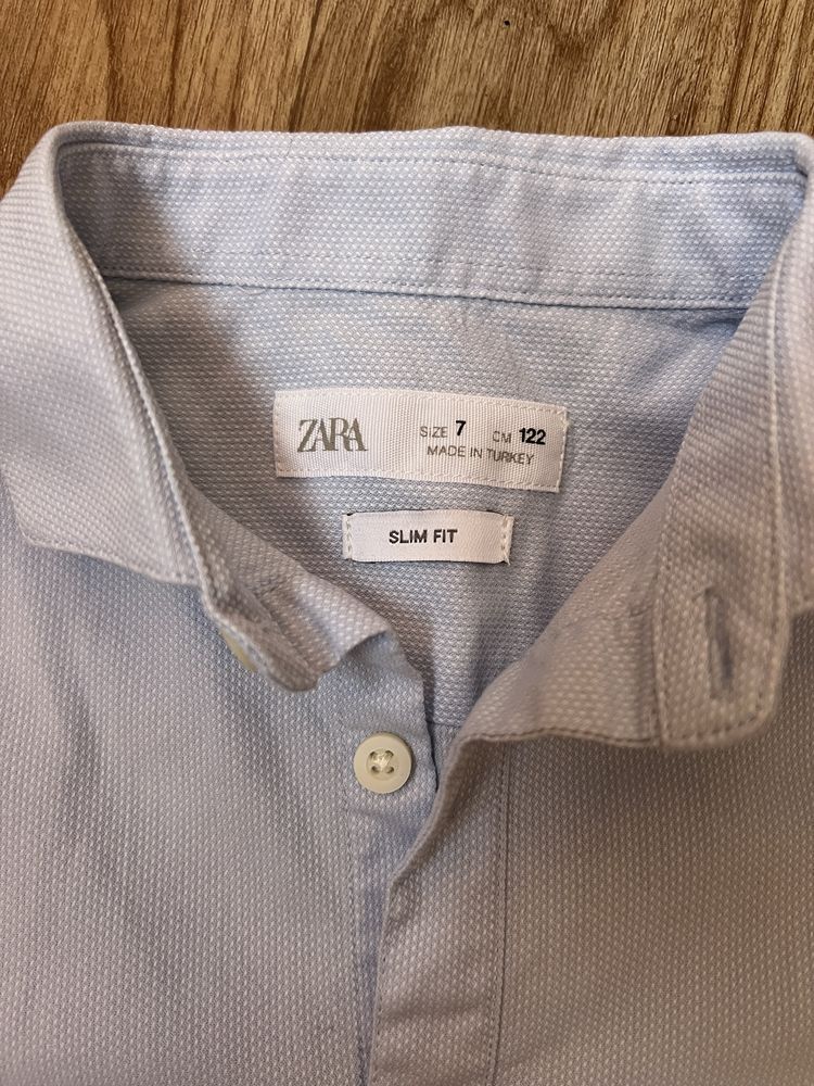 Сорочка приталена Zara для хлопчика 122 см