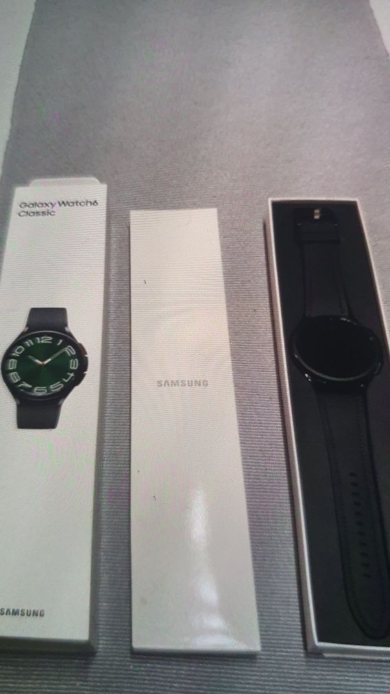 Smartwatch Samsung Galaxy Watch6 Classic 47mm LTE czarny