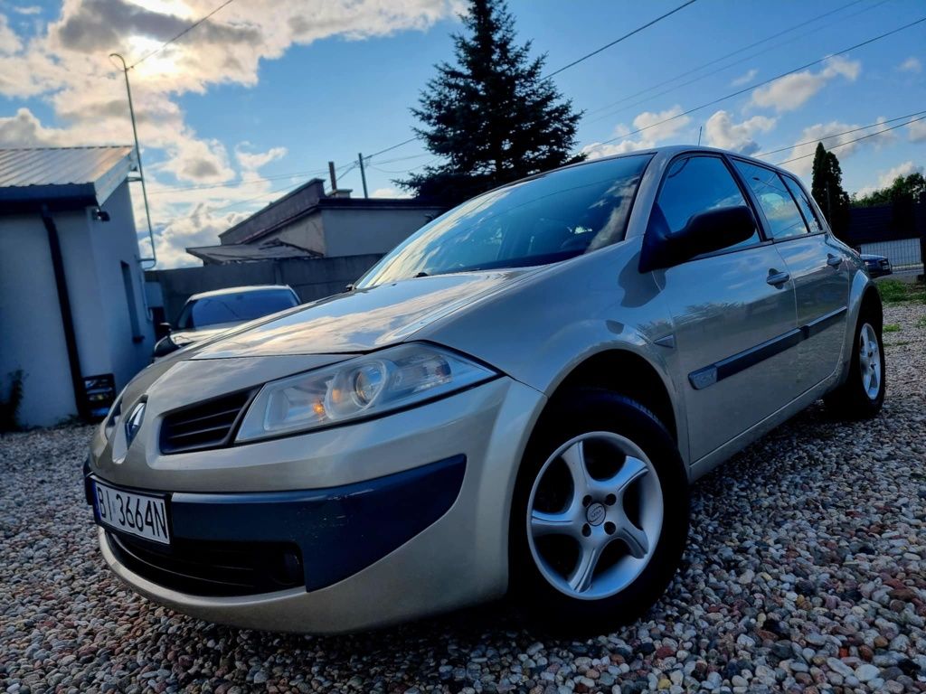 Renault Megane 1.6 16V 112km Privilege, 2006r. 5 drzwi, klima, zamiana