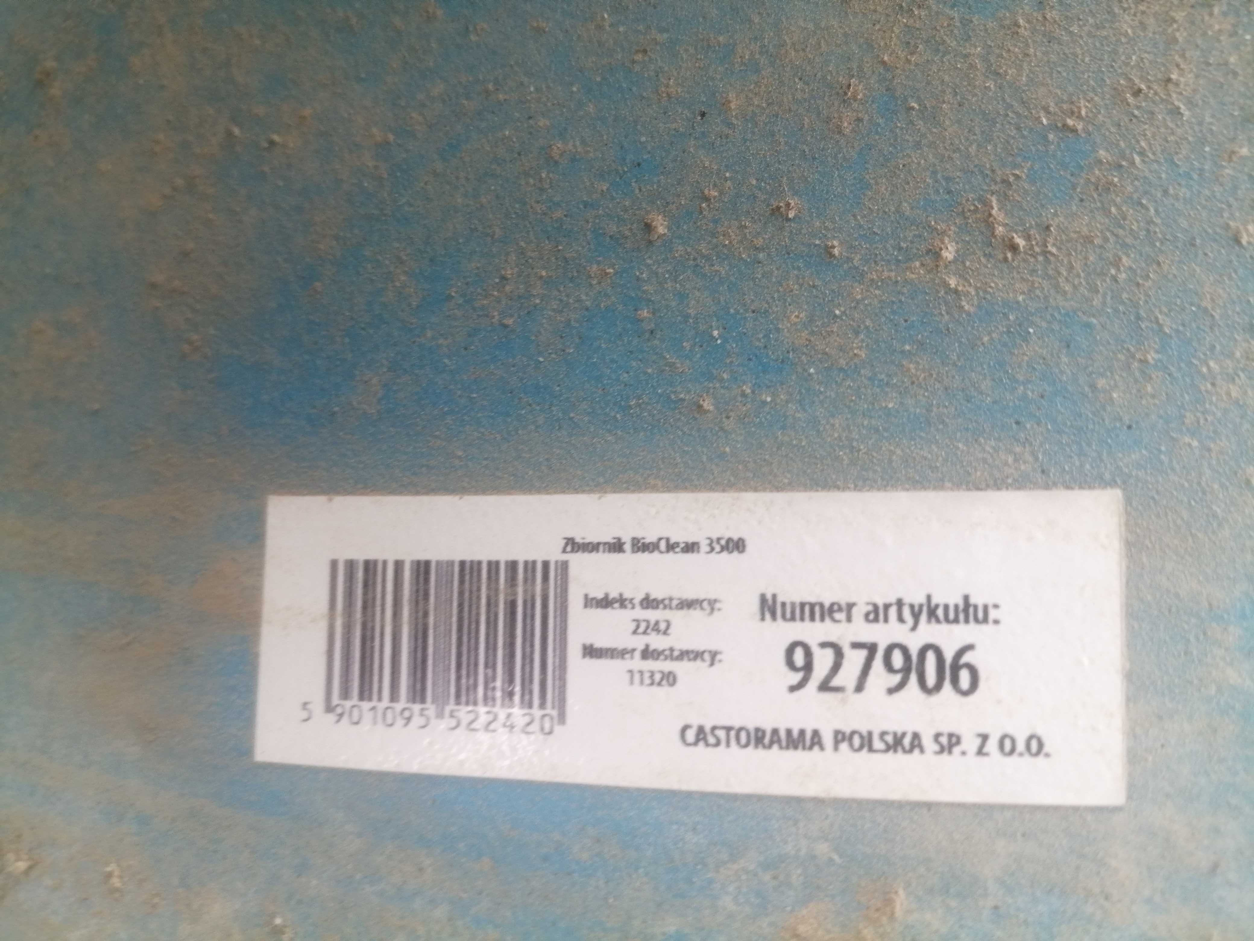 Sprzedam zbiornik na wodę BioClean 3500