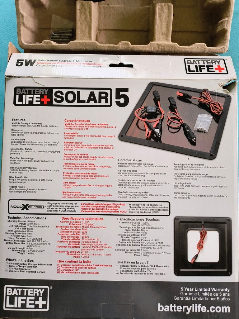 Battery life plus solar 5
